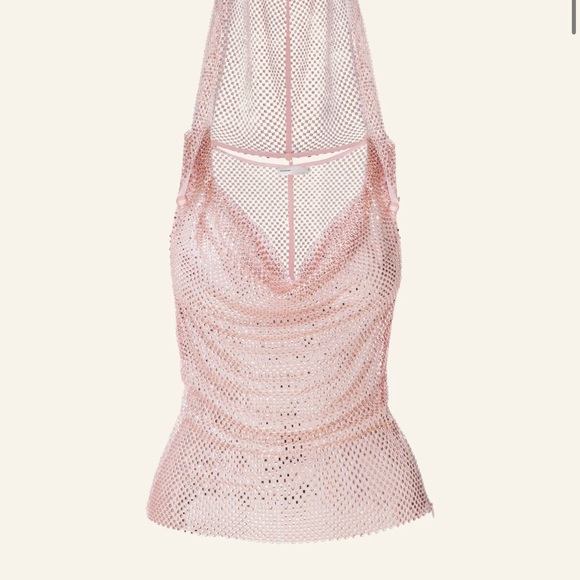 CultNaked Diva Stardust Top in Champagne